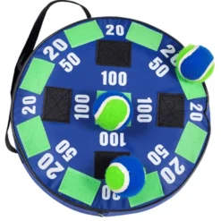 Dartspiel mit Klettbällen