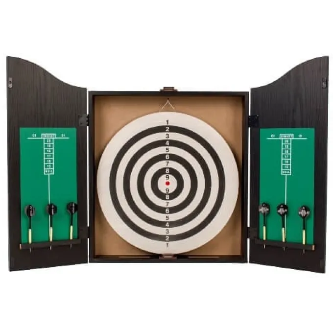 Dartspiel - wendbar, im Schrank