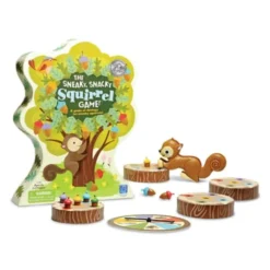 Das pfiffige Eichhörnchen - Farben & Motorikspiel