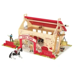 Der kleine Bauernhof (aus Holz)