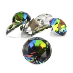 Diamanten Ø 3 cm - Regenbogen - 12 Stk.