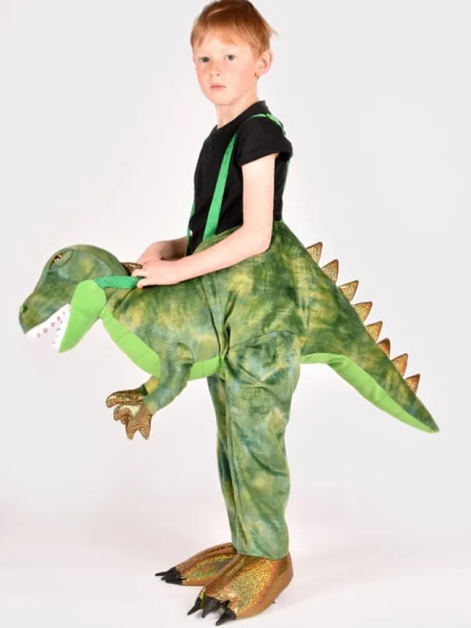 Dinosaurier zum Reiten, grün