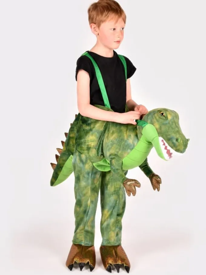 Dinosaurier zum Reiten, grün