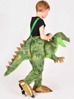 Dinosaurier zum Reiten, grün