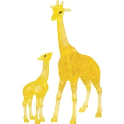 3D Kristallpuzzle - Giraffen, 38 Teile