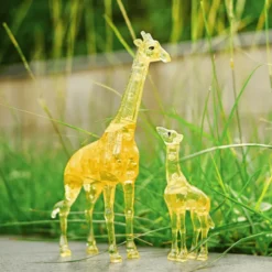 3D Kristallpuzzle - Giraffen, 38 Teile