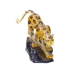 3D Kristallpuzzle - Leopard, 39 Teile