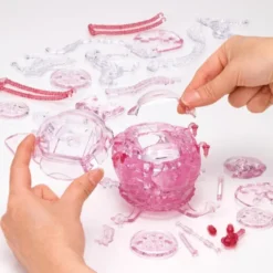 3D Kristallpuzzle - Märchenkutsche, 67 Teile