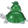 3D Kristallpuzzle - Schildkröten, 37 Teile