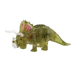 3D Kristallpuzzle - Triceratops, 61 Teile