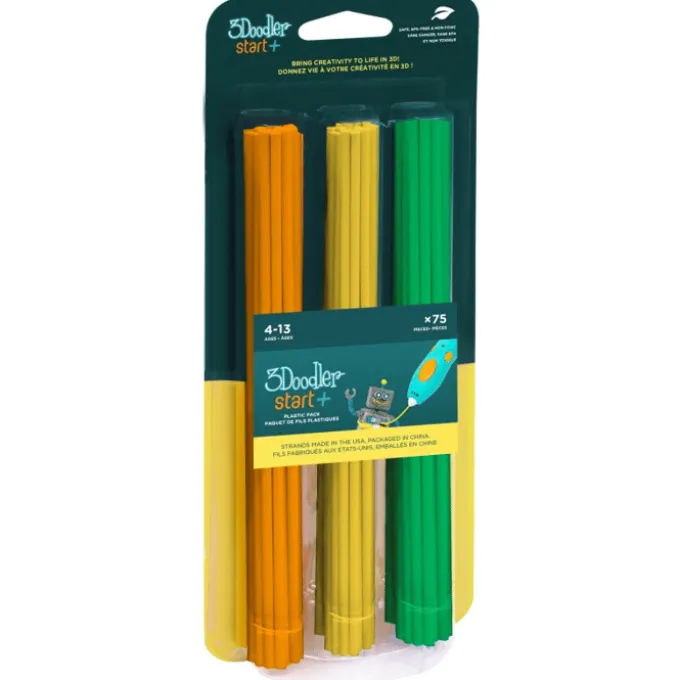 3Doodler Start+ - Materialstäbe Farbmix 2, 75 Stk