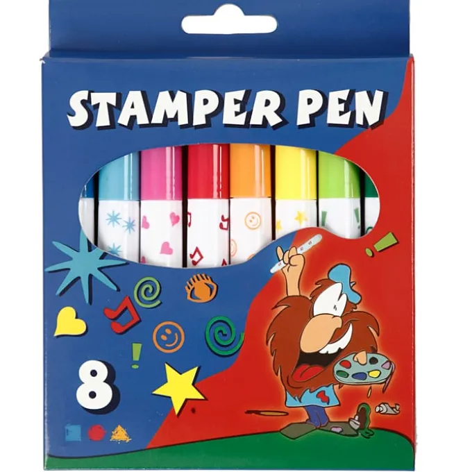 Doppelfilzer - verschiedene Farben, 8 Stk.