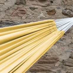 Doppelte Hängematte (Polyester) – Gelb