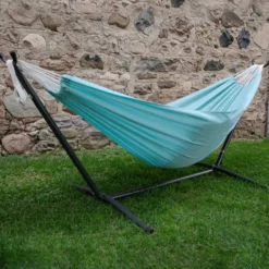 Doppelte Hängematte (Polyester) – Aqua