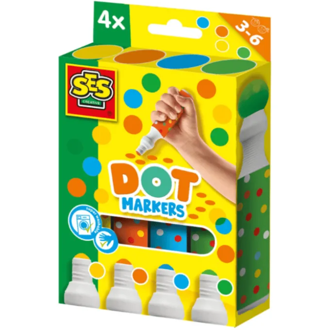 Dot Markers XXL, 4 Stk
