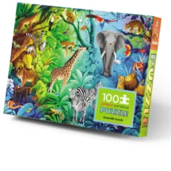 Dschungelparadies - Puzzle m. 100 Teilen