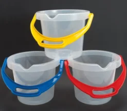 Eimer - durchsichtig, 14 cm