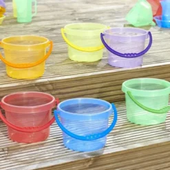 Eimerset - transparent, 6 Stk.