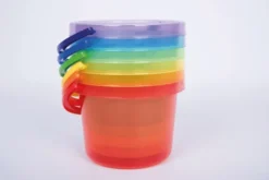 Eimerset - transparent, 6 Stk.