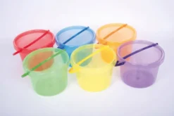 Eimerset - transparent, 6 Stk.