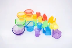 Eimerset - transparent, 6 Stk.