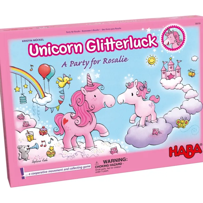 Einhorn Glitterluck Spiel - Eine Party für Rosalie
