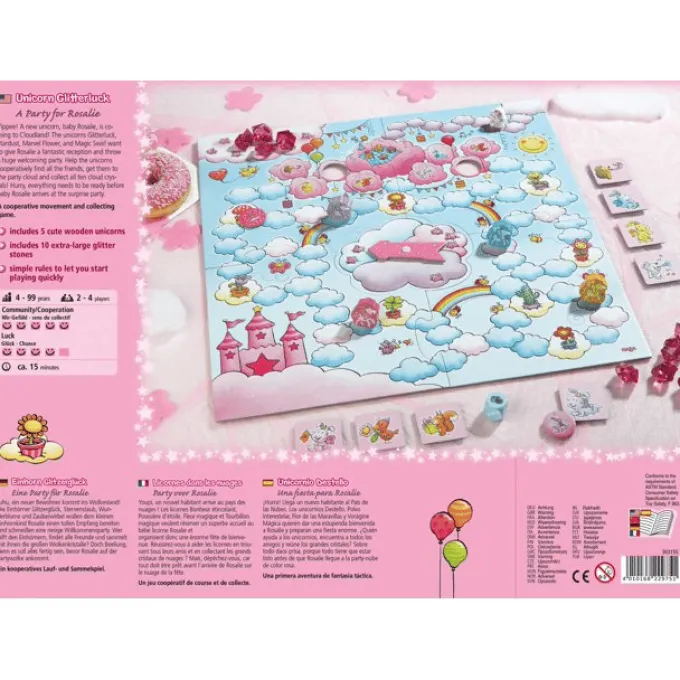 Einhorn Glitterluck Spiel - Eine Party für Rosalie