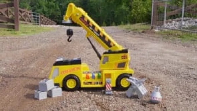 Elektronischer Kranwagen