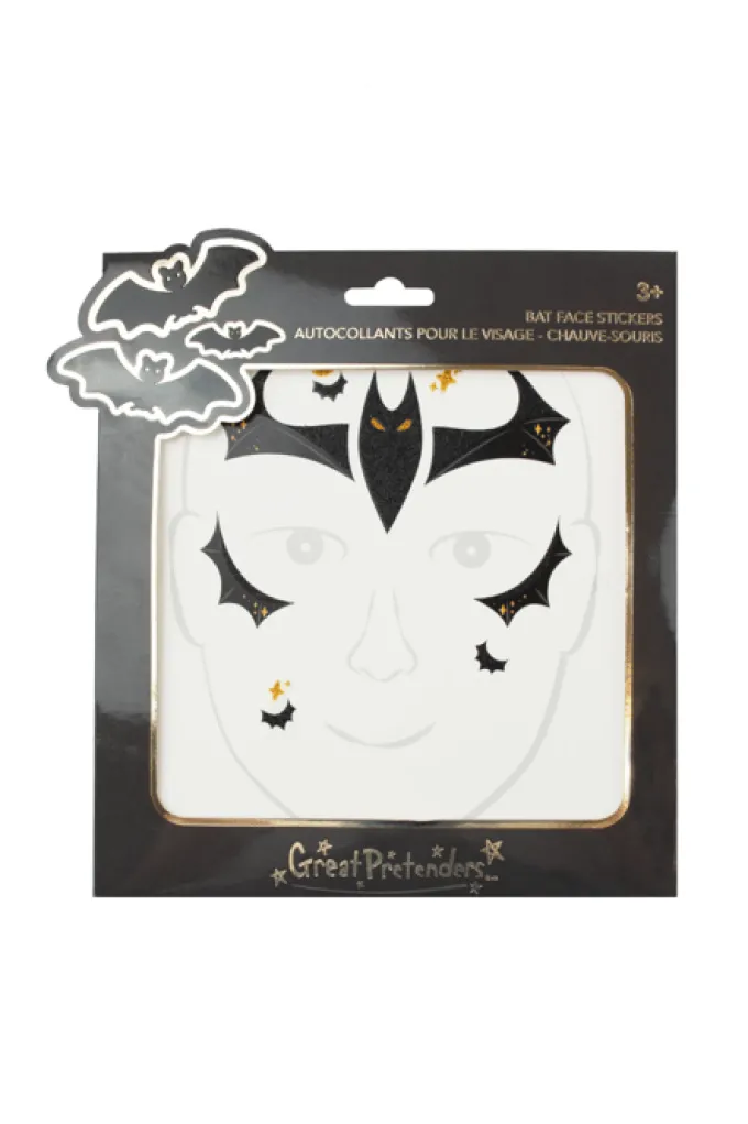 Face Stickers - Batman / Fledermaus