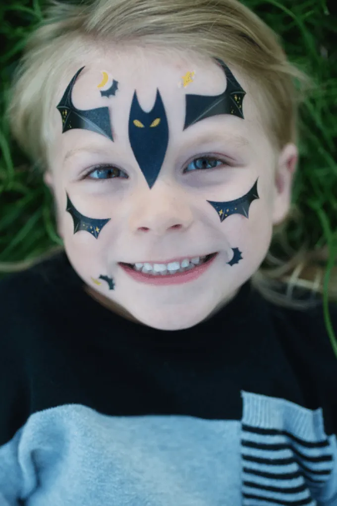 Face Stickers - Batman / Fledermaus