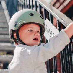 Fahrradhelm für Babys, 45-51cm - Green Lines