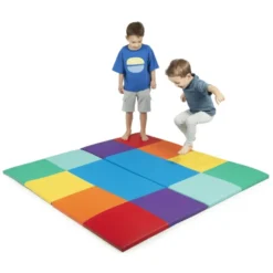 Faltbare Spielmatte - Patchwork