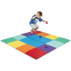 Faltbare Spielmatte - Patchwork