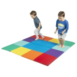 Faltbare Spielmatte - Patchwork