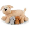 Familienkuscheltier – Hundemama mit Welpen