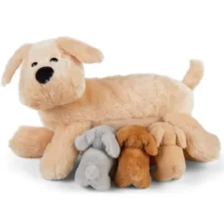 Familienkuscheltier – Hundemama mit Welpen