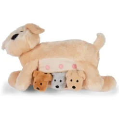 Familienkuscheltier – Hundemama mit Welpen