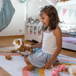 Familienkuscheltier – Tigerin mit Jungen