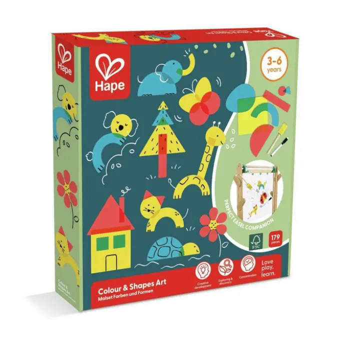 Farben & Formen - Mal- u. Spielset