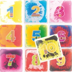 Faszinationsmatten 40 × 40 cm – Hüpfkästchen