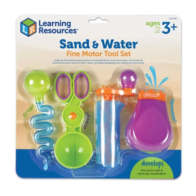 Feinmotorisches Werkzeugset Wasser & Sand