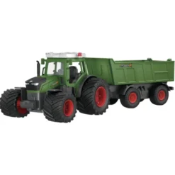 Ferngesteuerter Traktor mit Anhänger