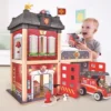 Feuerwache aus Holz - 13 Teile