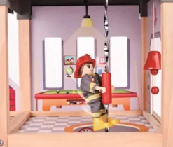 Feuerwache aus Holz - 13 Teile