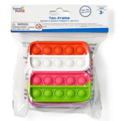 Fidget Plopper Zähl bis 10 (Set mit 6 Stk.)