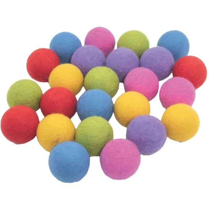 Filzkugeln Ø4,5 cm - 24 Stk.