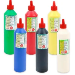 Fingerfarbe in der Flasche - 500 ml