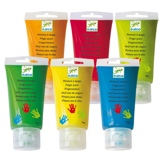 Fingerfarben – 6 x 75 ml