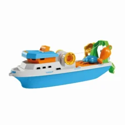 Fischerboot 40 cm (zufällige Farbe)
