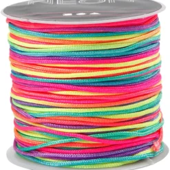 Flechtschnur aus Nylon - neon, 28 m